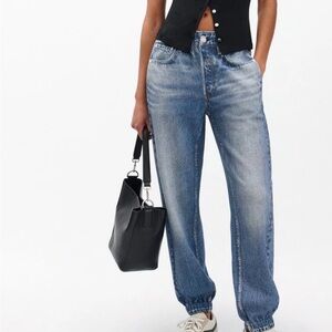 RAG & BINE MIRAMAR Blue Women's Jogger Jeans size M.